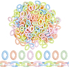 300Pcs Opaque Acrylic Quick Link Connectors FIND-SP0020-70-1