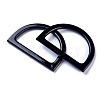 Plastic D Shape Purse Handle KY-WH0020-61C-1