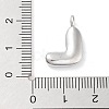 Rack Plating Brass Balloon Letter Pendants KK-C050-01P-L-3