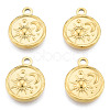 Ion Plating(IP) 201 Stainless Steel Pendants STAS-N098-182LG-2