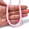 Handmade Polymer Clay Beads Strands CLAY-R089-6mm-171-6
