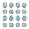 Golden Plated Alloy Enamel Charms LS-ENAM-S118-04J-2