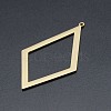 201 Stainless Steel Big Pendants STAS-N090-LA190-2