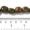 Natural Unakite Beads Strands G-B078-D34-04-4