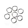 Tarnish Resistant 304 Stainless Steel Open Jump Rings STAS-D448-099P-6mm-1