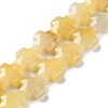 Natural Topaz Jade Beads Strands G-K357-C01-01-1