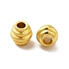 Rack Plating Brass Beads KK-P095-64G-2