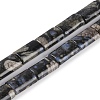Natural Glaucophane Beads Strands G-C141-G01-01-1