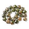 Natural Unakite Beads Strands G-NH0005-014-3