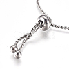 Tarnish Resistant Adjustable 304 Stainless Steel Bracelet Making LS-STAS-G169-01P-A-3