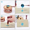 CRASPIRE Sealing Wax Particles Kits for Retro Seal Stamp DIY-CP0003-60O-6