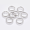 Tarnish Resistant 304 Stainless Steel Open Jump Rings X-STAS-G174-02P-1