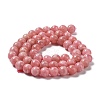 Natural Argentina Rhodochrosite Beads Strands G-L554-03A-01-2