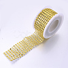 8 Rows Plastic Diamond Mesh Wrap Roll OCOR-N005-001A-3
