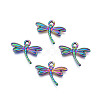 Rainbow Color Alloy Pendants PALLOY-N156-221-1