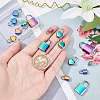 16Pcs 4 Style 201 & 304 Stainless Steel Pendants STAS-AR0001-42-3