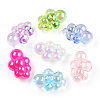 Transparent Acrylic Beads X-PACR-T013-04-2