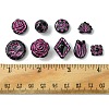 9 Style Opaque Acrylic Beads OACR-FS0001-51-5