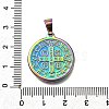 Ion Plating(IP) 304 Stainless Steel Pendants STAS-A053-24A-M-3