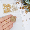 Brass Spring Ring Clasps KK-BBC0025-62-3