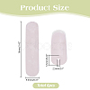 6Pcs Natural Rose Quartz Connector Charms G-AR0006-27B-2