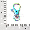 Ion Plating(IP) 304 Stainless Steel Swivel Lobster Claw Clasps STAS-I117-01M-3