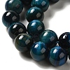Dyed Natural Tiger Eye Beads Strands G-G102-A02-04-4