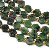 Natural Ruby in Zoisite Beads Strands G-F833-B14-01-3