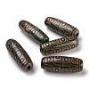 Tibetan Style dZi Beads TDZI-E004-29-2