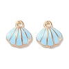 Alloy Enamel Pendants ENAM-O001-02D-G-1