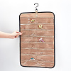 Double-sided PVC Wall-Mounted Jewelry Hanging Rolls AJEW-WH0323-01B-3
