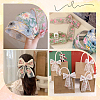 4.9~5 Yards Polyester Embroidery Organza Flower Trim Ribbon OCOR-CY0001-15B-5