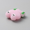 Frog Luminous Food Grade Eco-Friendly Silicone Beads LS-SIL-WH0003-12D-2