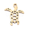 201 Stainless Steel Charms STAS-D176-04G-2
