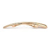 Alloy with Iron Clip Hair Barrettes PHAR-G014-05B-G-2