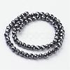 Non-Magnetic Synthetic Hematite Beads Strands HEMA-10D-1-2