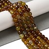Dyed & Heated Natural Dragon Veins Agate Beads Strands G-P539-A01-26-2