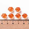 Transparent Acrylic Beads TACR-S154-15B-84-4