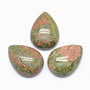 Natural Unakite Cabochons G-E491-B-03-1
