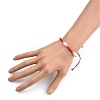 Adjustable Nylon Thread Braided Beads Bracelets BJEW-JB05384-01-4