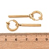 201 Stainless Steel Hoop Dangle Earrings for Women SA-CBA8B85-16G-5