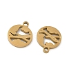 304 Stainless Steel Charms STAS-D208-10G-2