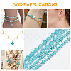 4 Strands 2 Style Synthetic Turquoise Beads Strands G-AR0004-28-4