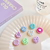 Enamel Acrylic Beads MACR-K341-07-2
