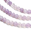 Natural Lavender Amethyst Beads Strands G-Z106-A03-4mm-4