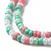 Glass Seed Bead Strands LAMP-B021-04F-4