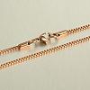 304 Stainless Steel Box Chain Necklaces Necklaces X-NJEW-L353-15-1