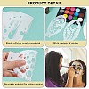 Plastic Face Paint Stencils DIY-WH0304-582F-5
