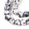 Synthetic Turquoise Round Beads Strands TURQ-T004-14C-3
