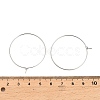 Brass Hoop Earring Findings LS-KK-R112-038E-3